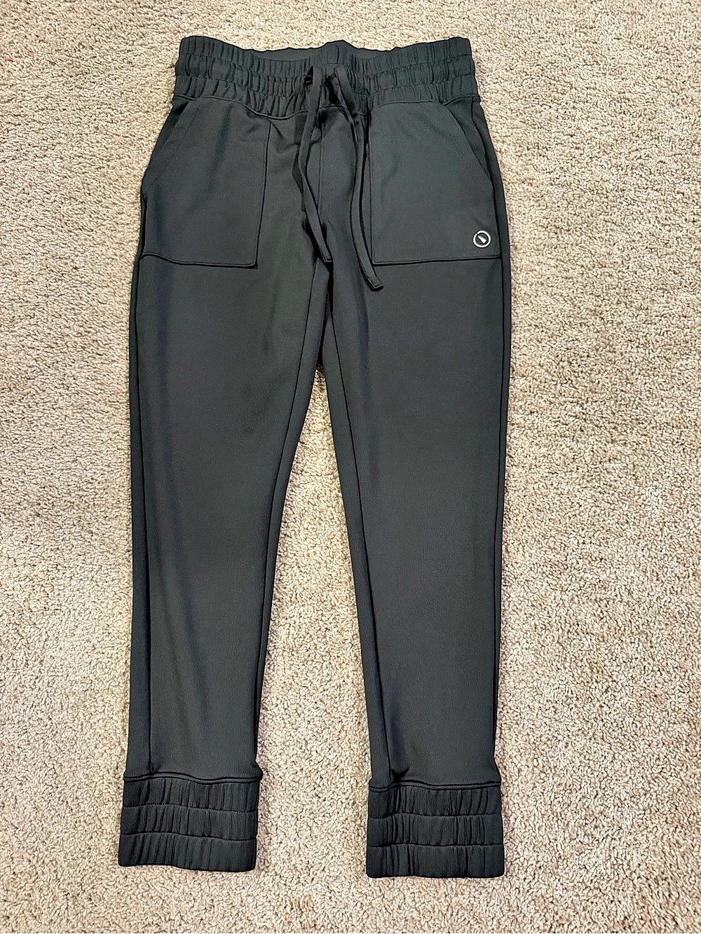 90 Degree by Reflex Black Jogger Pants Size Medium Like New